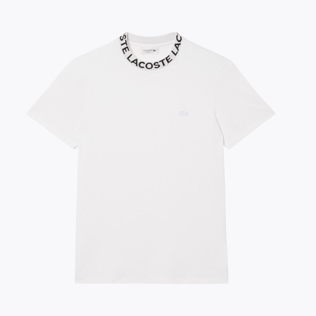 LC Jacquard Branded Piqué T-shirt
